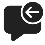 Comment Previous SVG Icon